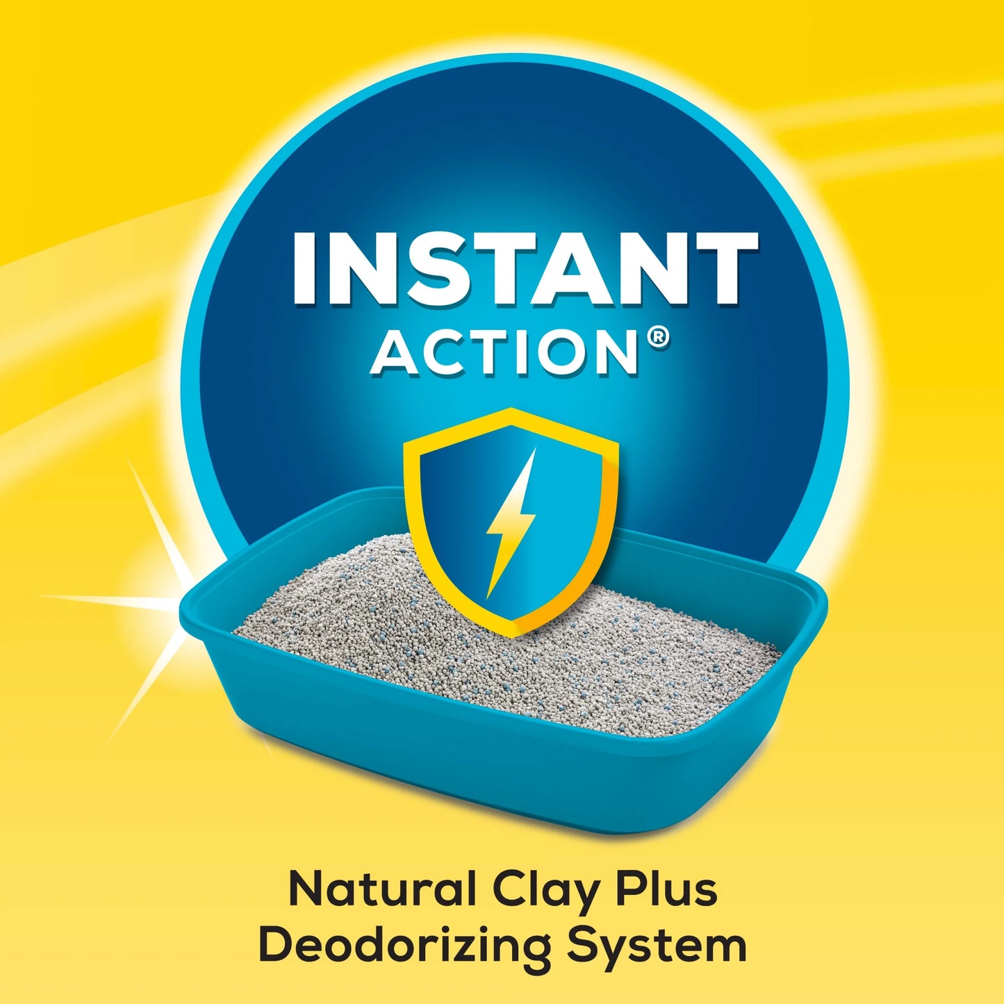 Purina  Instant Action Clumping Cat Litter, Floral Scent, 20 Lb Jug